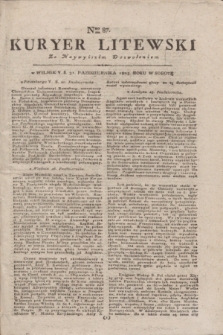 Kuryer Litewski : Za Naywyższem Dozwoleniem. 1803, Nro 87 (31 października)