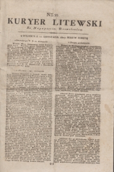 Kuryer Litewski : Za Naywyższem Dozwoleniem. 1803, Nro 93 (21 listopada)