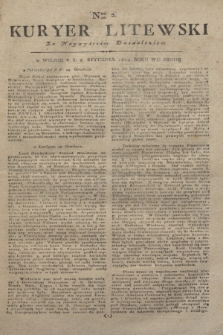 Kuryer Litewski : Za Naywyższem Dozwoleniem. 1804, Nro 2 (6 stycznia)
