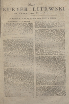 Kuryer Litewski : Za Naywyższem Dozwoleniem. 1804, Nro 35 (30 kwietnia)