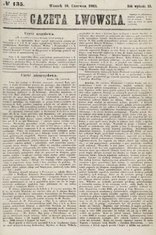 Gazeta Lwowska. 1863, nr 135