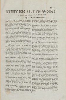 Kuryer Litewski. 1808, N. 3 (8 stycznia)