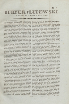 Kuryer Litewski. 1808, N. 7 (22 stycznia)