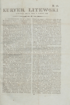 Kuryer Litewski. 1808, N. 26 (28 marca)