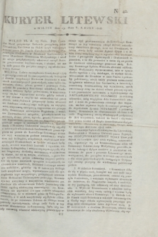 Kuryer Litewski. 1808, N. 42 (23 maja)