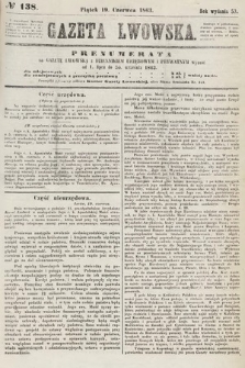 Gazeta Lwowska. 1863, nr 138