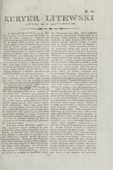 Kuryer Litewski. 1808, N. 60 (25 lipca)