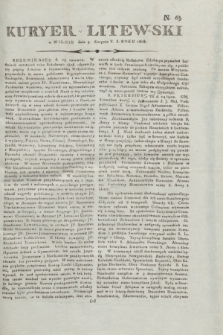Kuryer Litewski. 1808, N. 63 (5 sierpnia)