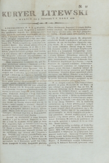 Kuryer Litewski. 1808, N. 81 (7 października)