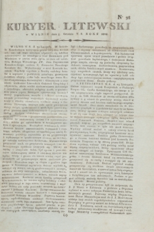 Kuryer Litewski. 1808, N. 98 (5 grudnia)