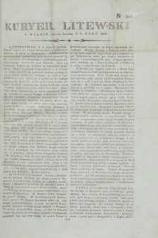 Kuryer Litewski. 1808, N. 100 (12 grudnia)