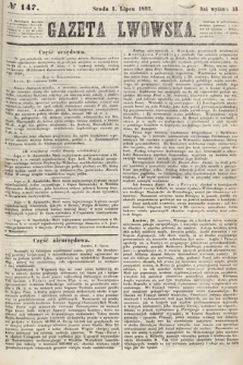Gazeta Lwowska. 1863, nr 147