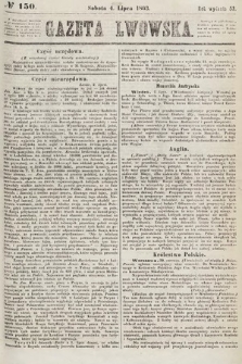 Gazeta Lwowska. 1863, nr 150