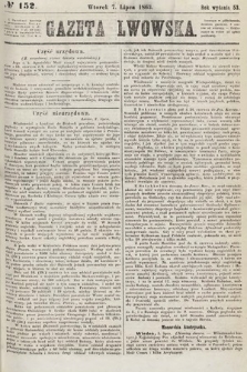 Gazeta Lwowska. 1863, nr 152