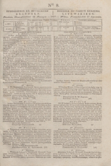 Pribavlenìe k˝ Litovskomu Věstniku = Dodatek do Gazety Kuryera Litewskiego. 1837, Ner 8 (11 stycznia)