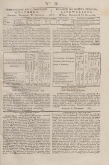 Pribavlenìe k˝ Litovskomu Věstniku = Dodatek do Gazety Kuryera Litewskiego. 1837, Ner 11 (14 stycznia)