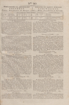 Pribavlenìe k˝ Litovskomu Věstniku = Dodatek do Gazety Kuryera Litewskiego. 1837, Ner 20 (25 stycznia)