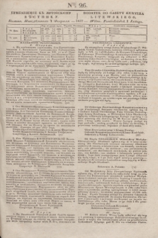 Pribavlenìe k˝ Litovskomu Věstniku = Dodatek do Gazety Kuryera Litewskiego. 1837, Ner 26 (1 lutego)