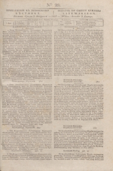 Pribavlenìe k˝ Litovskomu Věstniku = Dodatek do Gazety Kuryera Litewskiego. 1837, Ner 28 (3 lutego)