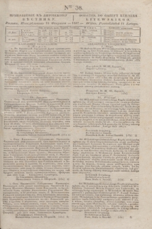 Pribavlenìe k˝ Litovskomu Věstniku = Dodatek do Gazety Kuryera Litewskiego. 1837, Ner 38 (15 lutego)
