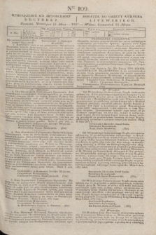 Pribavlenìe k˝ Litovskomu Věstniku = Dodatek do Gazety Kuryera Litewskiego. 1837, Ner 109 (13 maja)