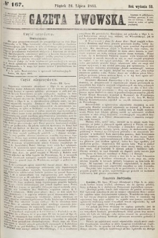 Gazeta Lwowska. 1863, nr 167