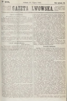 Gazeta Lwowska. 1863, nr 168