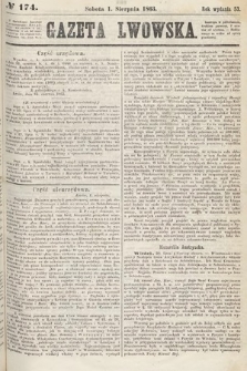 Gazeta Lwowska. 1863, nr 174
