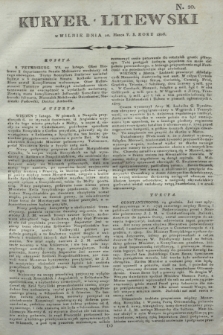 Kuryer Litewski. 1806, N. 20 (10 marca)