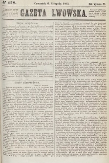 Gazeta Lwowska. 1863, nr 178