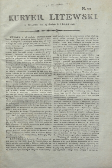 Kuryer Litewski. 1806, N. 101 (19 grudnia)