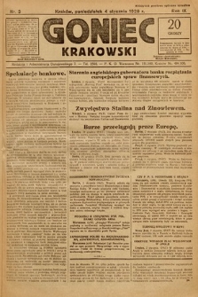 Goniec Krakowski. 1926, nr 3