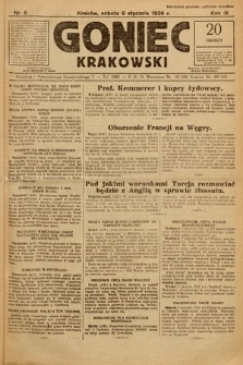 Goniec Krakowski. 1926, nr 6