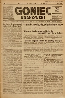 Goniec Krakowski. 1926, nr 14