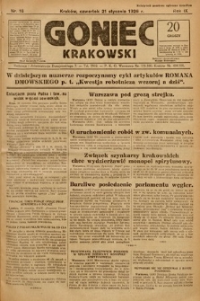 Goniec Krakowski. 1926, nr 16