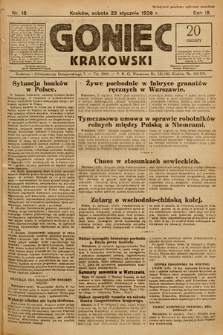 Goniec Krakowski. 1926, nr 18