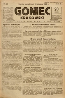 Goniec Krakowski. 1926, nr 20