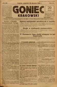 Goniec Krakowski. 1926, nr 22