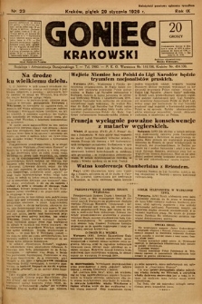 Goniec Krakowski. 1926, nr 23