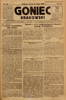 Goniec Krakowski. 1926, nr 29