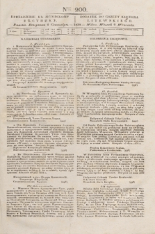 Pribavlenìe k˝ Litovskomu Věstniku = Dodatek do Gazety Kuryera Litewskiego. 1838, Ner 200 (6 września)