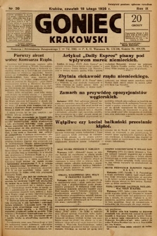 Goniec Krakowski. 1926, nr 39