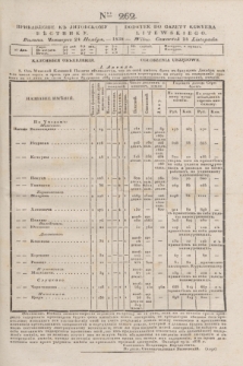 Pribavlenìe k˝ Litovskomu Věstniku = Dodatek do Gazety Kuryera Litewskiego. 1838, Ner 262 (24 listopada)