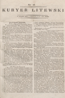Kuryer Litewski. 1813, Nro 46 (7 czerwca)