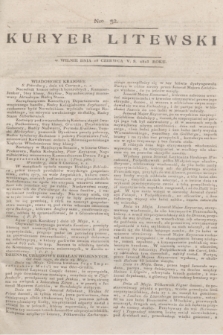 Kuryer Litewski. 1813, Nro 52 (28 czerwca)