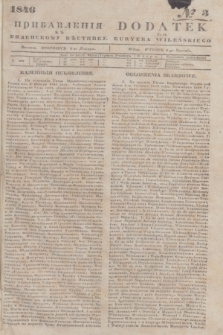 Pribavlenìâ k˝ Vilenskomu Věstniku = Dodatek do Kuryera Wileńskiego. 1846, № 3 (8 stycznia)