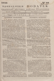 Pribavlenìâ k˝ Vilenskomu Věstniku = Dodatek do Kuryera Wileńskiego. 1846, № 48 (1 maja)