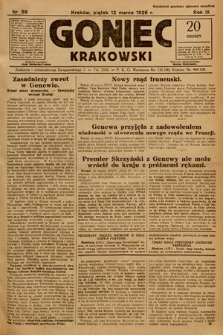 Goniec Krakowski. 1926, nr 58