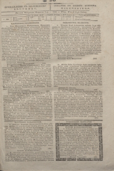 Pribavlenìe k˝ Vilenskomu Věstniku = Dodatek do gazety Kuryera Wileńskiego. 1843, N 20 (9 lutego)