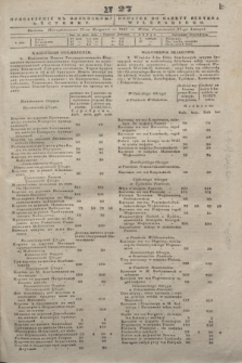 Pribavlenìe k˝ Vilenskomu Věstniku = Dodatek do gazety Kuryera Wileńskiego. 1843, N 27 (22 lutego)
